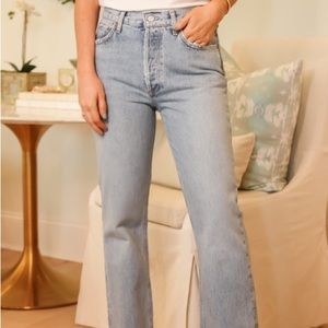 Agolde Mid Rise Relaxed Boot